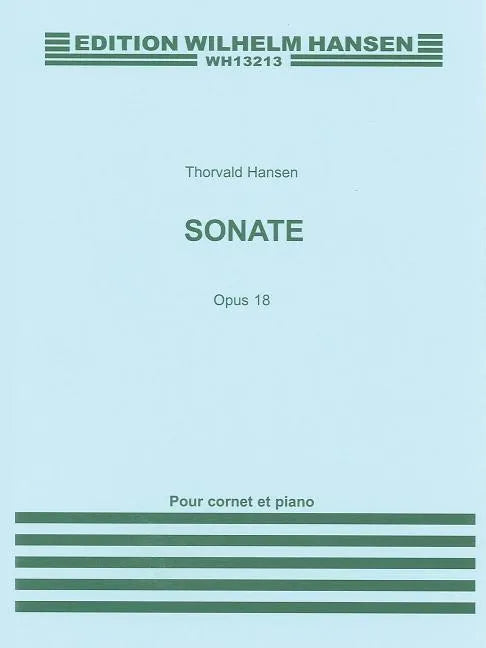 Sonata for Cornet and Piano, Op. 18 - Paperback