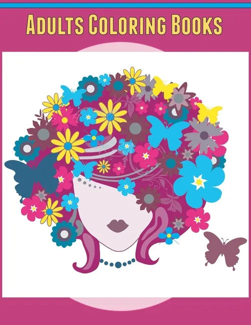 Adults Coloring books: Stress Relieving Art Therapy - Paperback