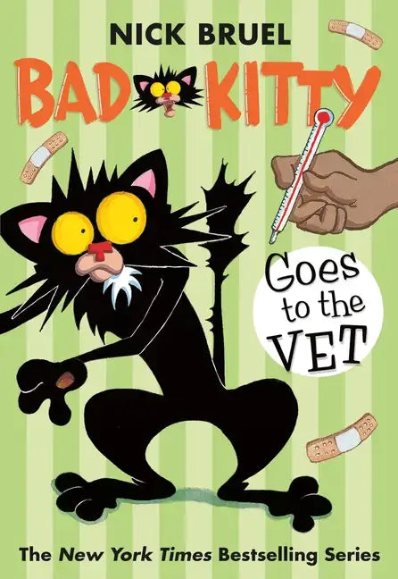 Bad Kitty Goes to the Vet (Paperback Black-And-White Edition) - Paperback