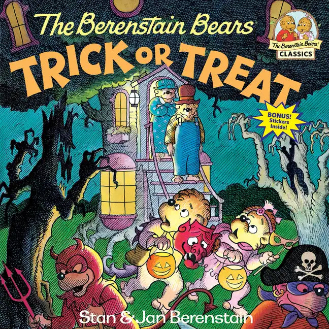 The Berenstain Bears Trick or Treat: A Halloween Book for Kids and Toddlers - Paperback