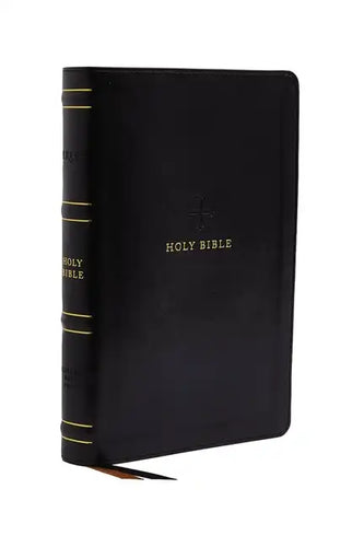 Nrsv, Catholic Bible, Standard Personal Size, Leathersoft, Black, Comfort Print: Holy Bible - Imitation Leather