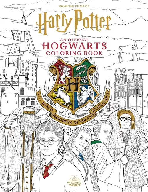 Harry Potter: An Official Hogwarts Coloring Book - Paperback