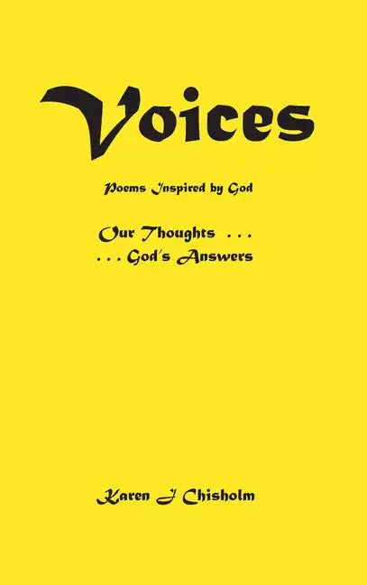 Voices: Poems Inspired by God - Hardcover