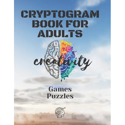 Cryptograms Books For Adults: Puzzles and games to Sharp Your Mind,50 Pages (1 ﾉdition) - Paperback