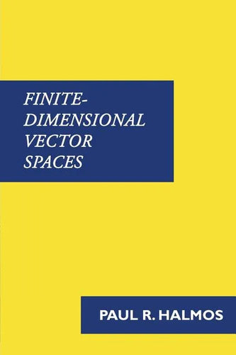 Finite-Dimensional Vector Spaces - Paperback