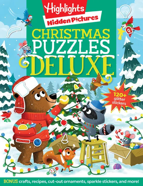 Christmas Puzzles Deluxe - Paperback