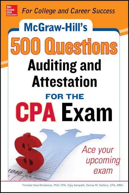McGraw-Hill Education 500 Auditing and Attestation Questions for the CPA Exam - Paperback