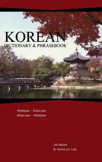 Korean Dictionary & Phrasebook: Korean-English/English-Korean - Paperback