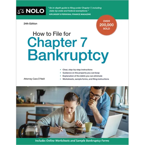 How to File for Chapter 7 Bankruptcy - Paperback