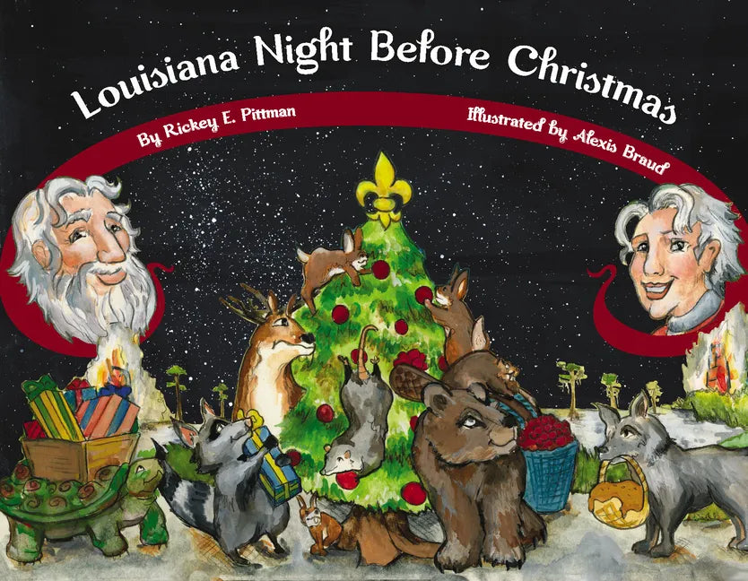Louisiana Night Before Christmas - Hardcover