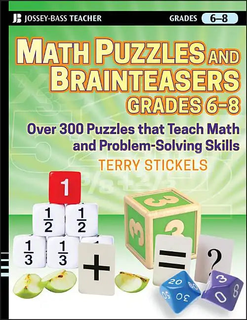 Math Puzzles & Brainteasers, 6-8 - Paperback