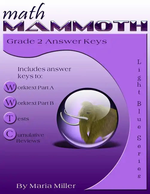 Math Mammoth Grade 2 Answer Keys - Paperback