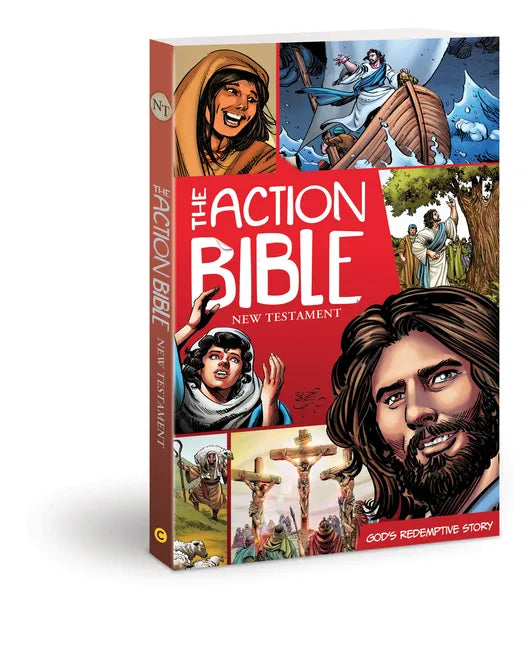 The Action Bible New Testament: God's Redemptive Story - Paperback