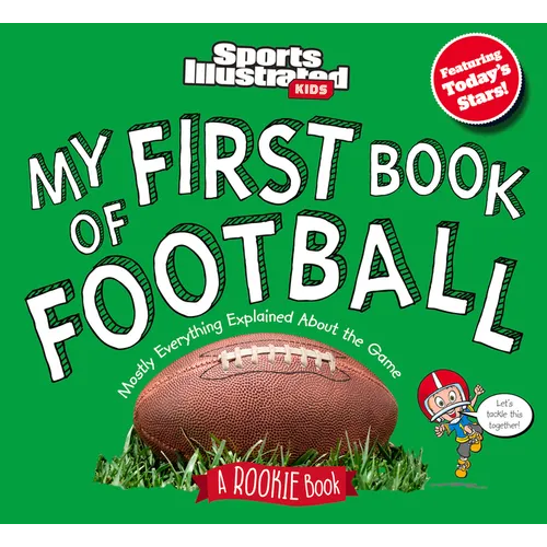 My First Book of Football: A Rookie Book - Hardcover