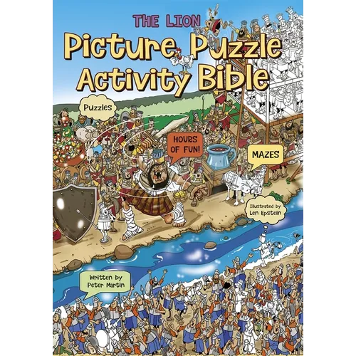 The Lion Picture Puzzle Activity Bible - Paperback