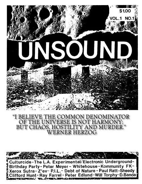 Unsound, Volume 1, #1 - Paperback