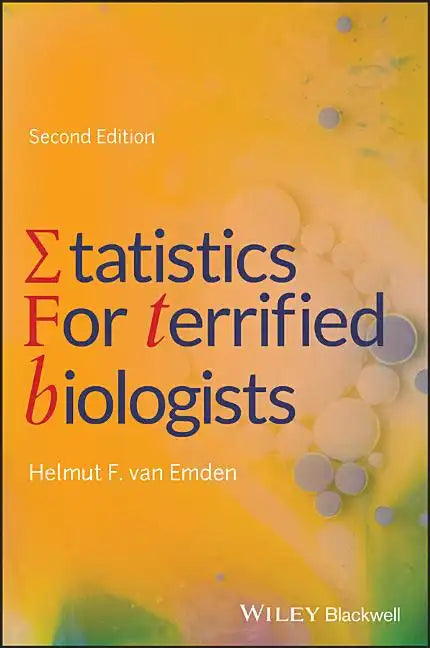 Statistics for Terrified Biologists - Paperback