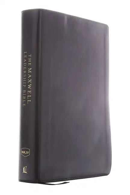 NKJV, Maxwell Leadership Bible, Third Edition, Imitation Leather, Black, Comfort Print - Imitation Leather