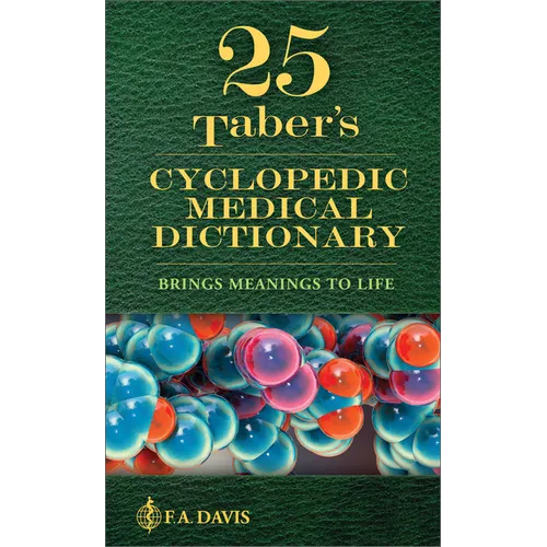 Taber's Cyclopedic Medical Dictionary - Paperback