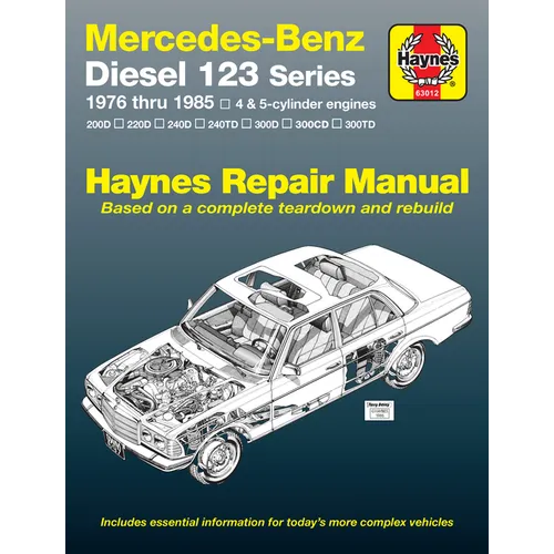 Mercedes-Benz Diesel 123 Series 1976-85 - Paperback