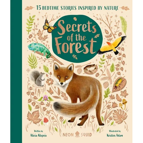 Secrets of the Forest: 15 Bedtime Stories Inspired by Nature - Hardcover
