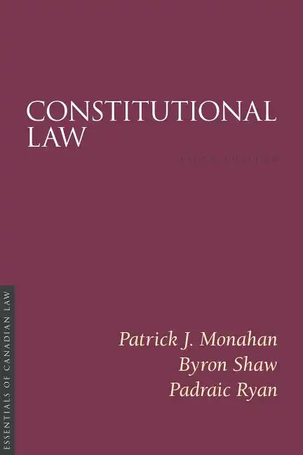 Constitutional Law, 5/E - Paperback
