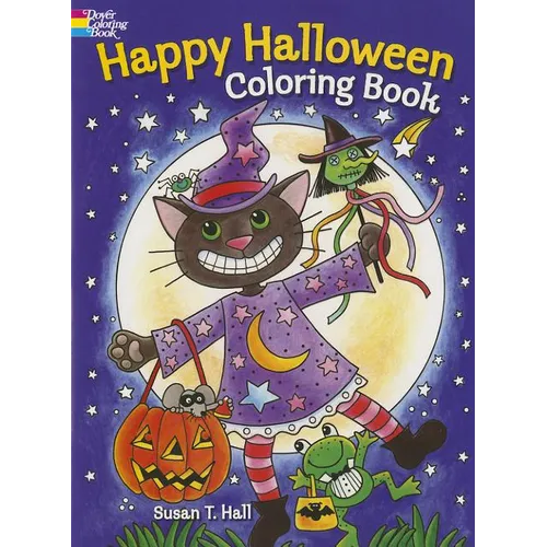 Happy Halloween Coloring Book - Paperback