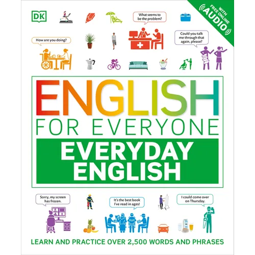 English for Everyone Everyday English: Learn and Practice Over 1,500 Words and Phrases - Paperback