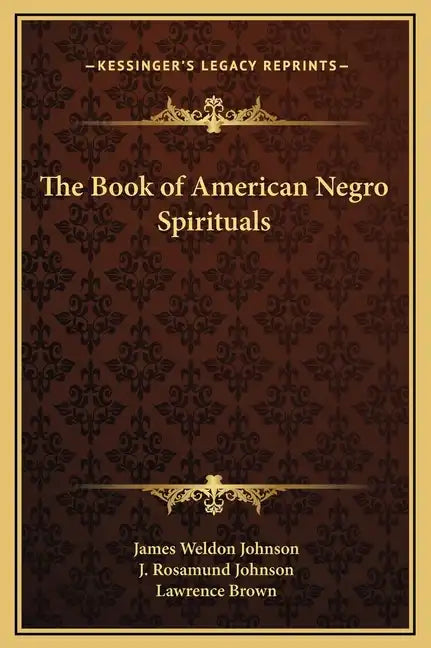 The Book of American Negro Spirituals - Hardcover