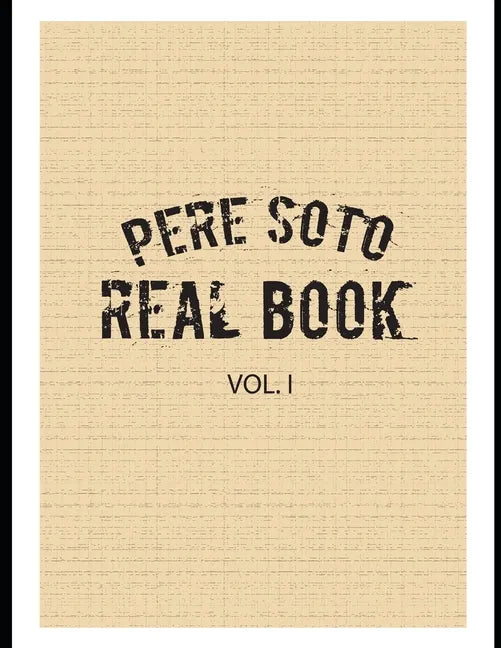 PERE SOTO REALBOOK vol I - Paperback