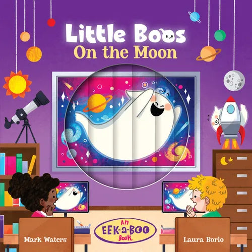 Little Boos on the Moon - Board Book
