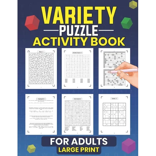 Variety Puzzle: Activity Book - Paperback
