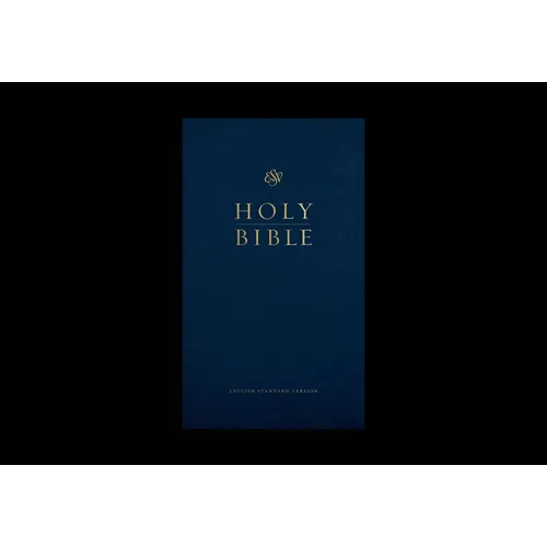 ESV Church Bible, Large Print (Hardcover, Blue)