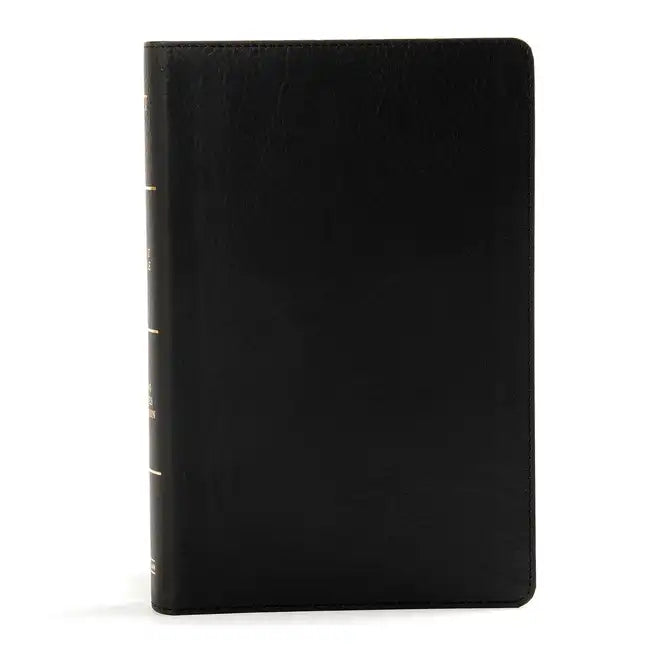 KJV Large Print Personal Size Reference Bible, Black Leathertouch - Imitation Leather