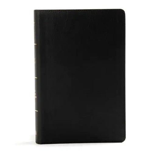 KJV Large Print Personal Size Reference Bible, Black Leathertouch - Imitation Leather