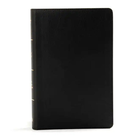 KJV Large Print Personal Size Reference Bible, Black Leathertouch - Imitation Leather