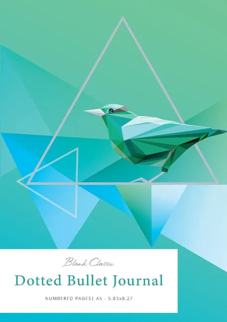 Dotted Bullet Journal: Medium A5 - 5.83X8.27 (Robin) - Paperback