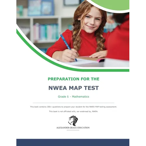 NWEA Map Test Preparation - Grade 5 Mathematics - Paperback