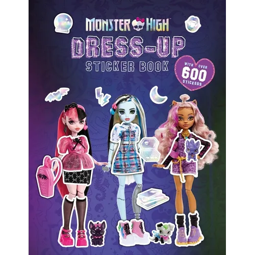 Monster High: Dress-Up Sticker Book - Paperback