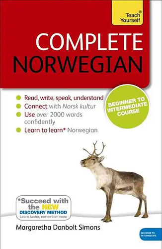 Complete Norwegian Beginner to Intermediate Course: Learn to Read, Write, Speak and Understand a New Language - Hardcover