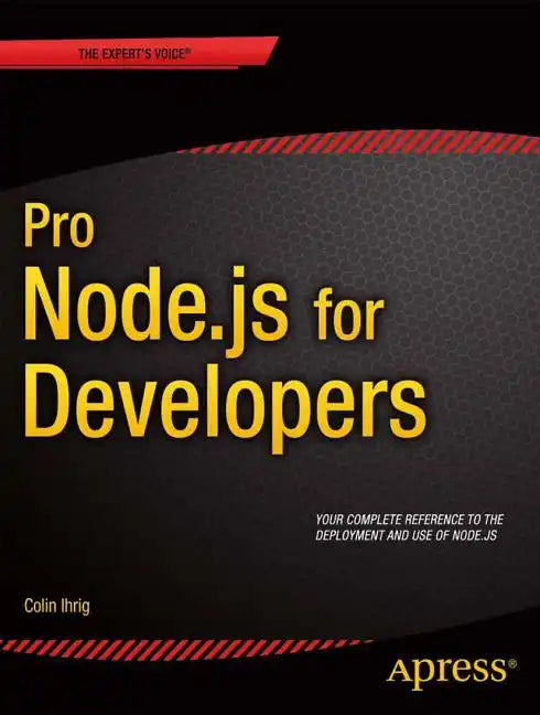 Pro Node.Js for Developers - Paperback