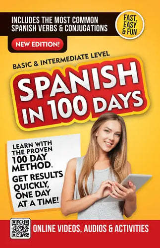 Spanish in 100 Days - Paperback