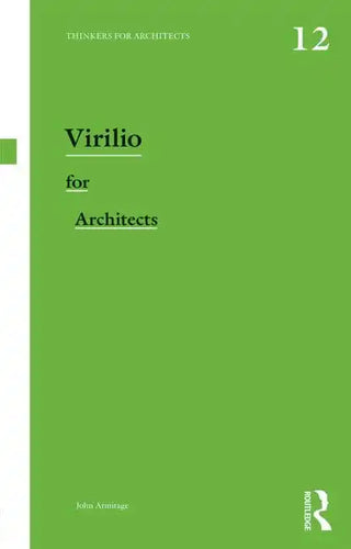 Virilio for Architects - Paperback