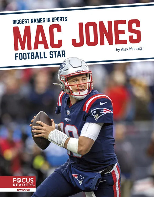 Mac Jones: Football Star - Library Binding