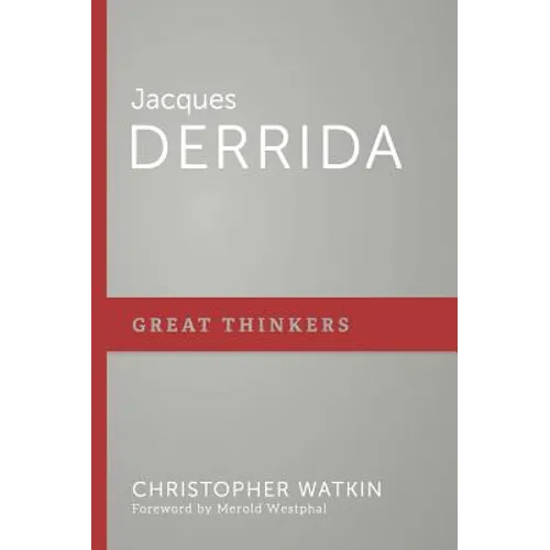 Jacques Derrida - Paperback