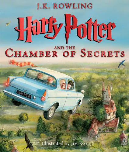 Harry Potter and the Chamber of Secrets: The Illustrated Edition (Harry Potter, Book 2) - Hardcover