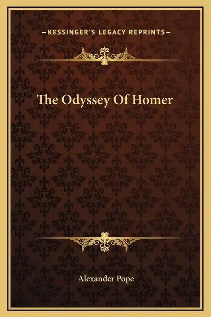 The Odyssey of Homer - Hardcover