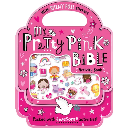 Shiny Stickers My Pretty Pink Bible Activity Book - Paperback