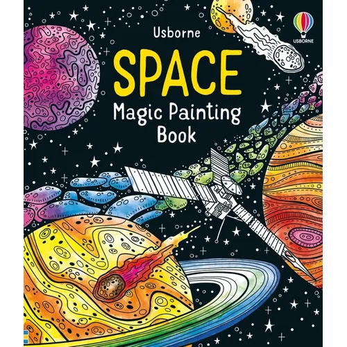 Space Magic Painting Book - Paperback