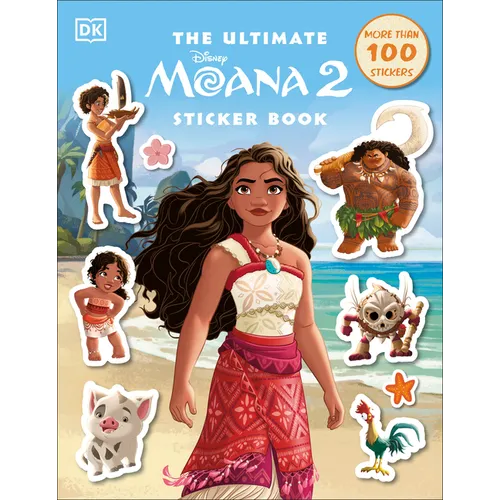 Disney Moana 2 Ultimate Sticker Book - Paperback
